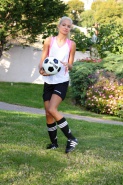 Francesca in Soccer Star